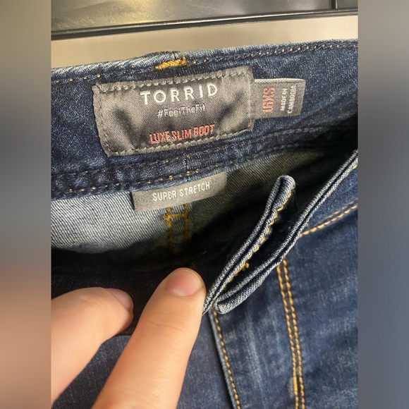 Torrid Luxe Slim Boot jeans - Picture 3 of 6